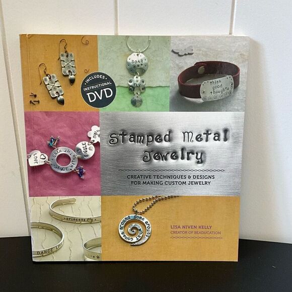 DIY Stamped Metal Jewelry Monogrammed Pendants Embossed Bracelets 30 Easy - Picture 1 of 13